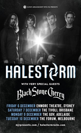 BLACK STONE CHERRY Cancels Australian Tour With HALESTORM Due To 'Family Emergency'